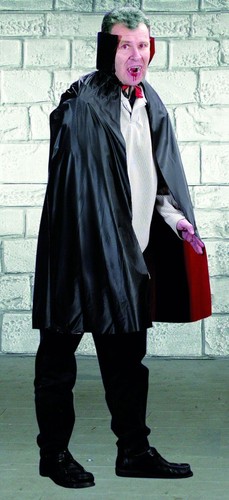 Reversible pvc cape collar - reversible,