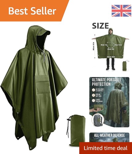 Multi functional adult poncho - multi-functional,