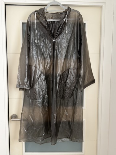 Vintage pvc raincoat rain - pvc,