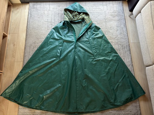 Rare vintage pvc green rain - vintage,