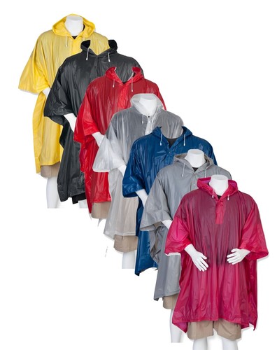 Waterproof poncho hooded cape - hooded,
