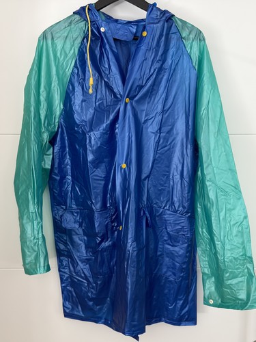 Vintage pvc raincoat - raincoat, rain