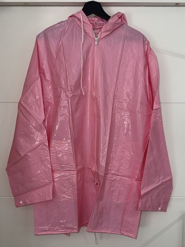 Vintage pvc raincoat rain cape - pvc,