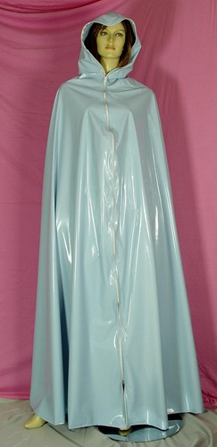 Cape coat baby blue - blue, new