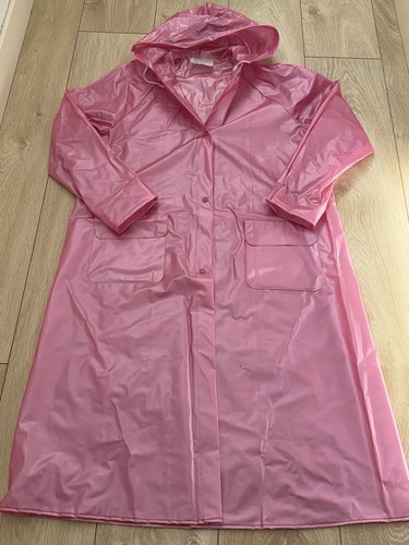 Vintage pvc womens raincoat - pvc,