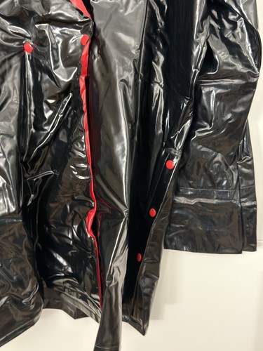 Vintage pvc raincoat rain - raincoat,