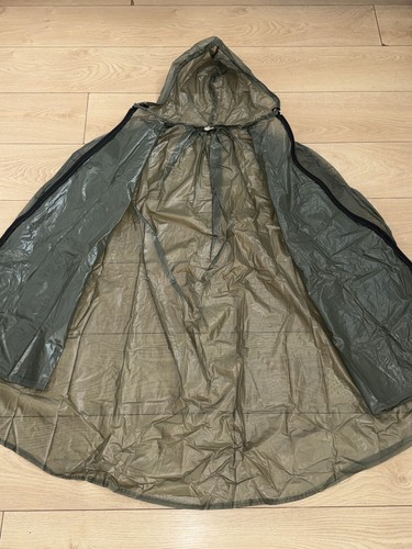 Vintage pvc rain cape - rain,
