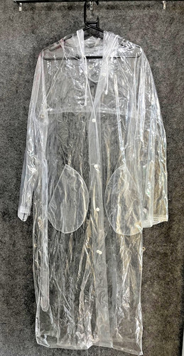 Shiny crystal clear long - clear, pvc
