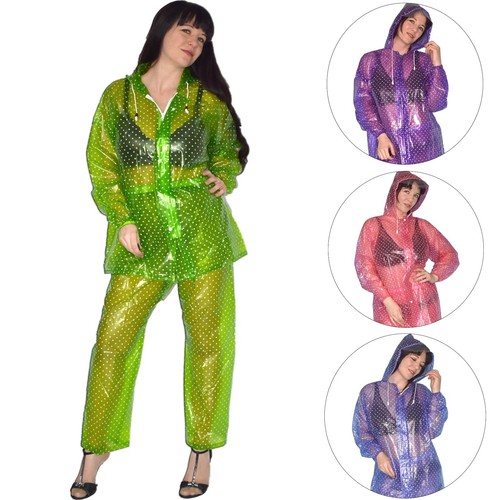 Soft vinyl rain suit - vinyl,